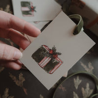 Weihnachtsgeschenk Kleine flache Karte - The Baltic Shop