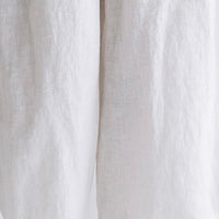 Leinen-Stirnband mit Twist-Detail