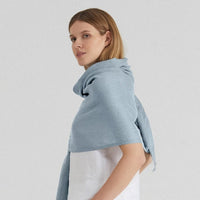 Woodbine Leinenschal mit Fransen in 6 Farben - The Baltic Shop