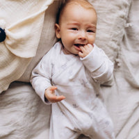 Wrap Pyjama aus Bio Baumwolle in 3 Farben - The Baltic Shop