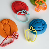 Ausstechformen für Knete "Gemüse" - The Baltic Shop