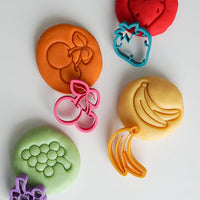 Ausstechformen für Knete "Obst" - The Baltic Shop