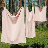 Badetuch aus Waffel-Leinen - The Baltic Shop