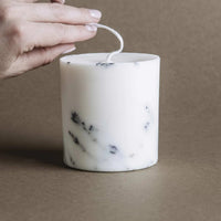 Bio Sojawachskerze - Lavendel - The Baltic Shop