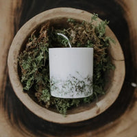 Bio Sojawachskerze mit natürlichen Moosduft - The Baltic Shop