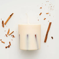 Bio Sojawachskerze mit Zimtduft - The Baltic Shop