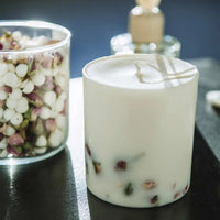 Bio Sojawachskerze - Rose - The Baltic Shop