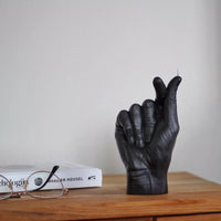 Große LOVE-Kerze - Handgefertigte Skulpturkerze