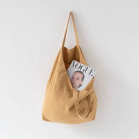 Großer Shopper aus Leinen - The Baltic Shop