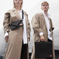 Gürteltasche aus recyceltem Filz - The Baltic Shop