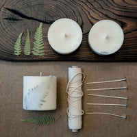 Kerze aus Sojawachs mit Zitronengrasduft - The Baltic Shop