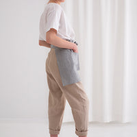 Küchenschürtze aus Leinen mit dicken Gurt - The Baltic Shop