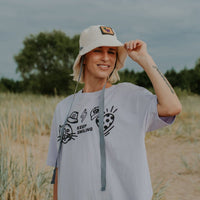 Sommerlicher Eimerhut aus Baumwolle - The Baltic Shop