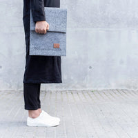 Umschlaghülle für MacBook Air & Pro aus recyceltem Filz - The Baltic Shop