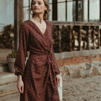 Vintage Kleid mit Blumenmuster - The Baltic Shop