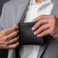 Faltbrieftasche aus Leder - Daniel