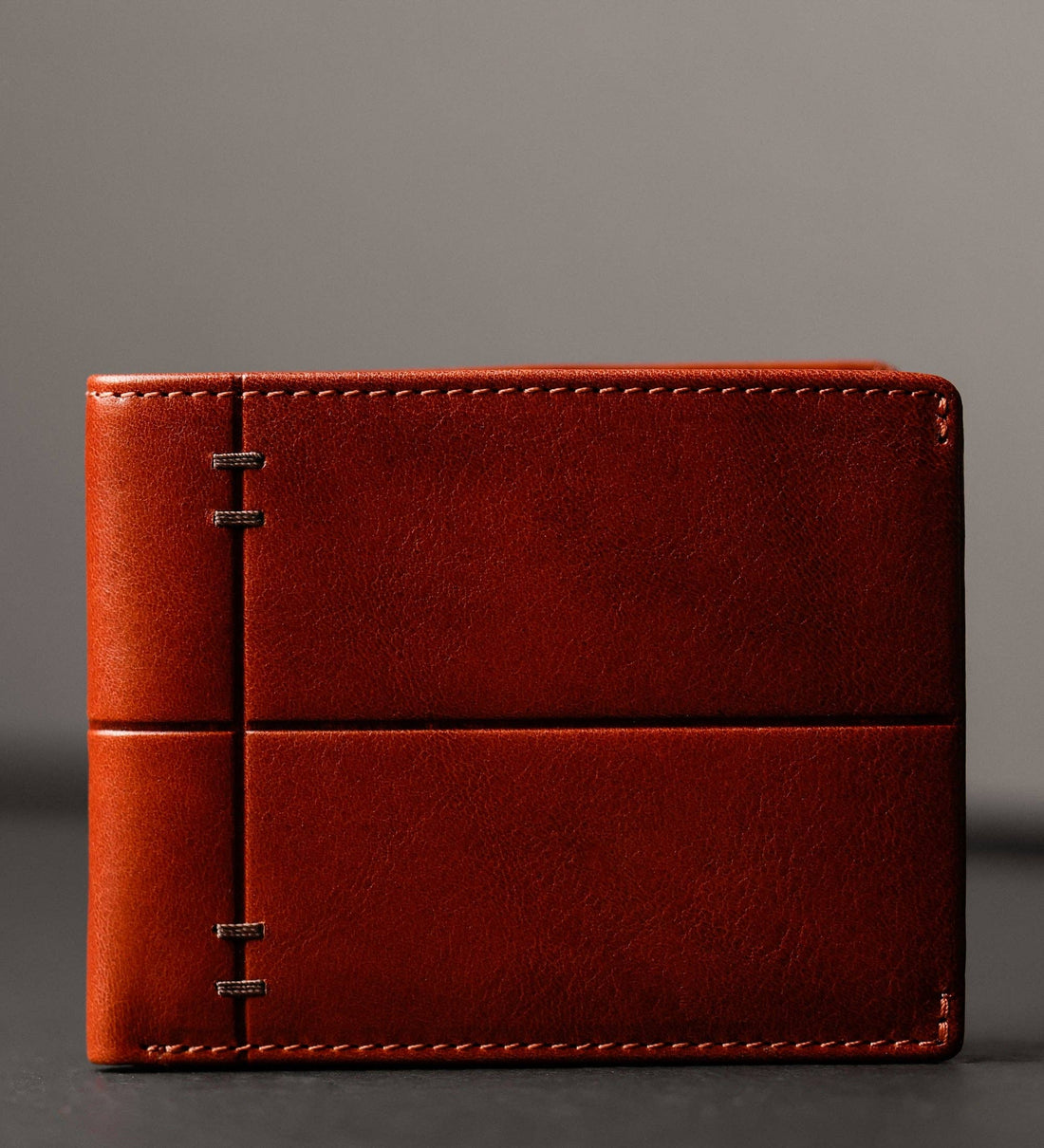 Leder-Bifold-Geldbörse - Poetic Justice