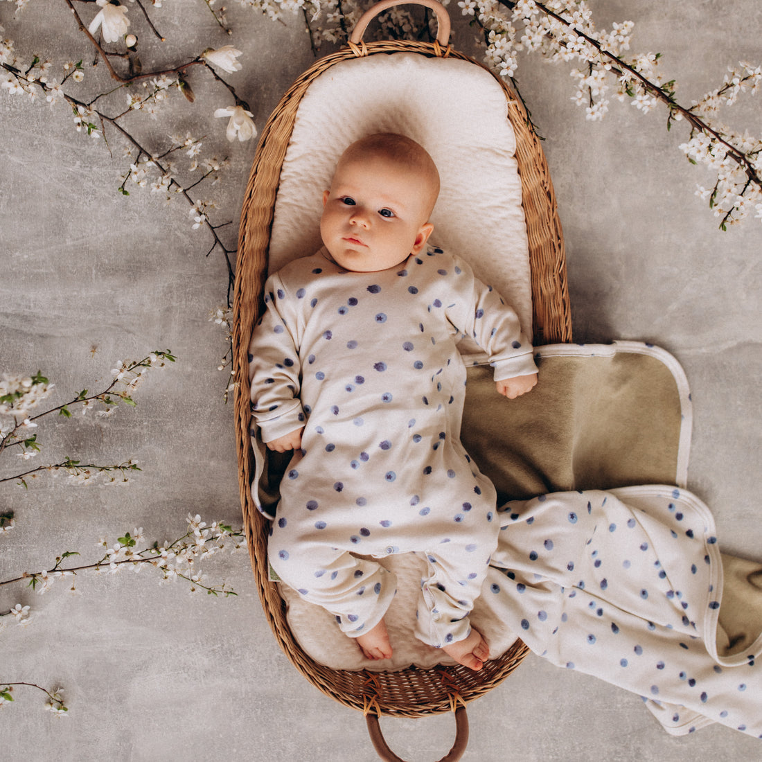 Decke für Babies aus Bio Baumwolle