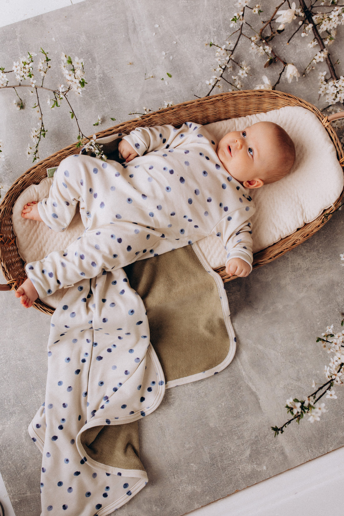 Decke für Babies aus Bio Baumwolle