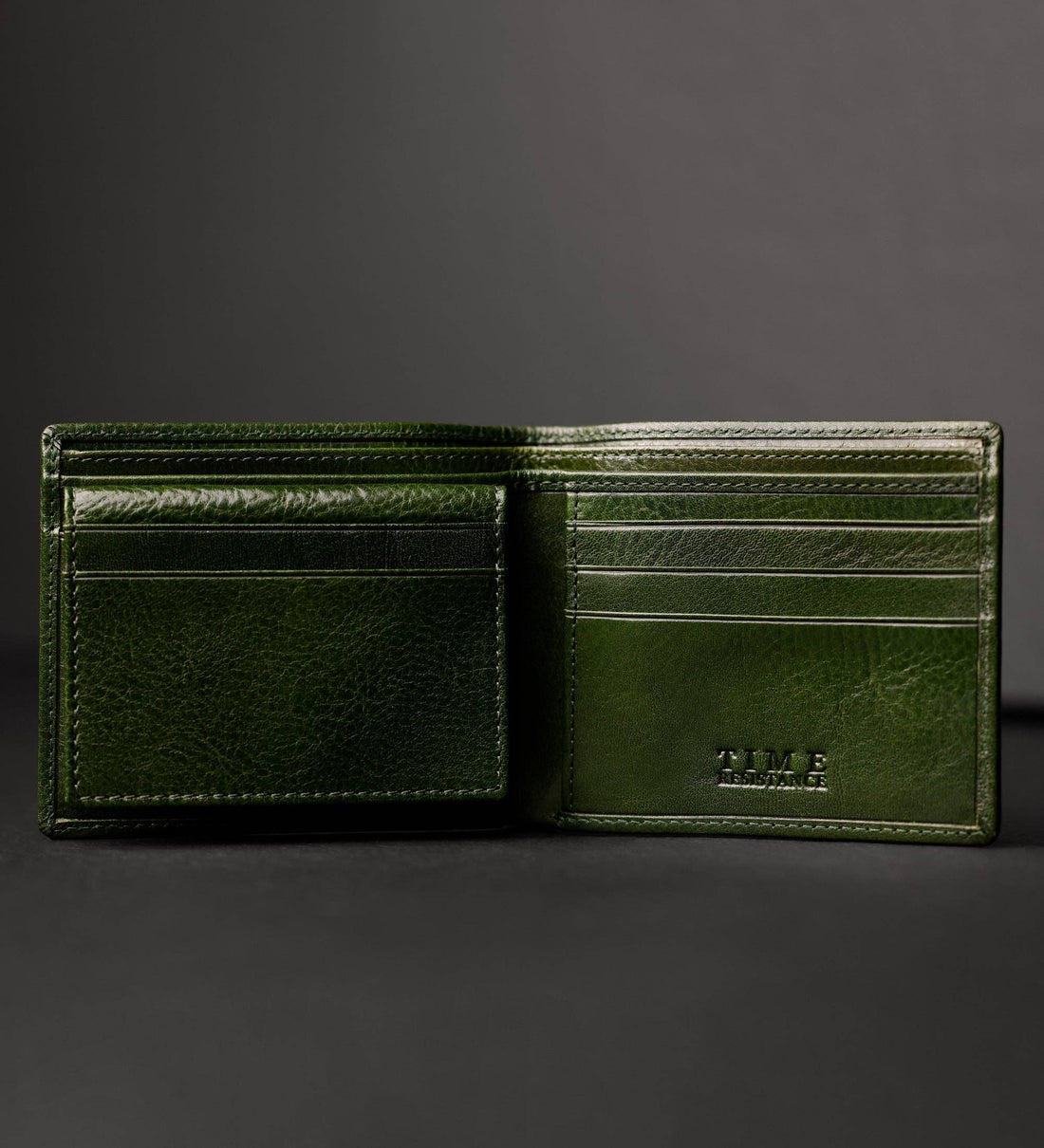 Leder-Bifold-Geldbörse - Poetic Justice