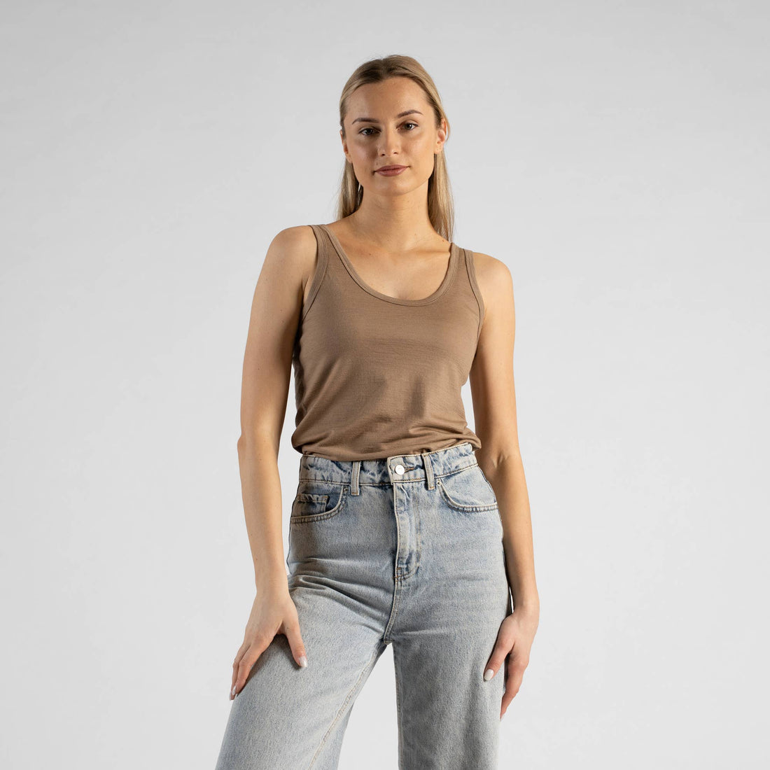 Damen-Tank-Top aus 100 % Merinowolle