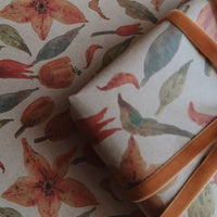 3 - teiliges Set aus Kraftpapier mit Tulpenmotiv - The Baltic Shop