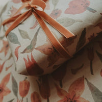 3 - teiliges Set aus Kraftpapier mit Tulpenmotiv - The Baltic Shop