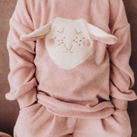 Terry Oversize Pullover in 2 Motive