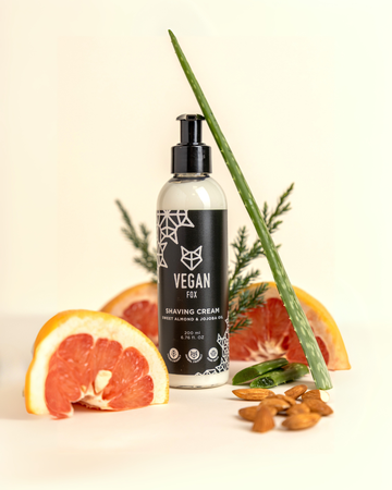 Rasierschaum mit Mandel und Jojoba Öl