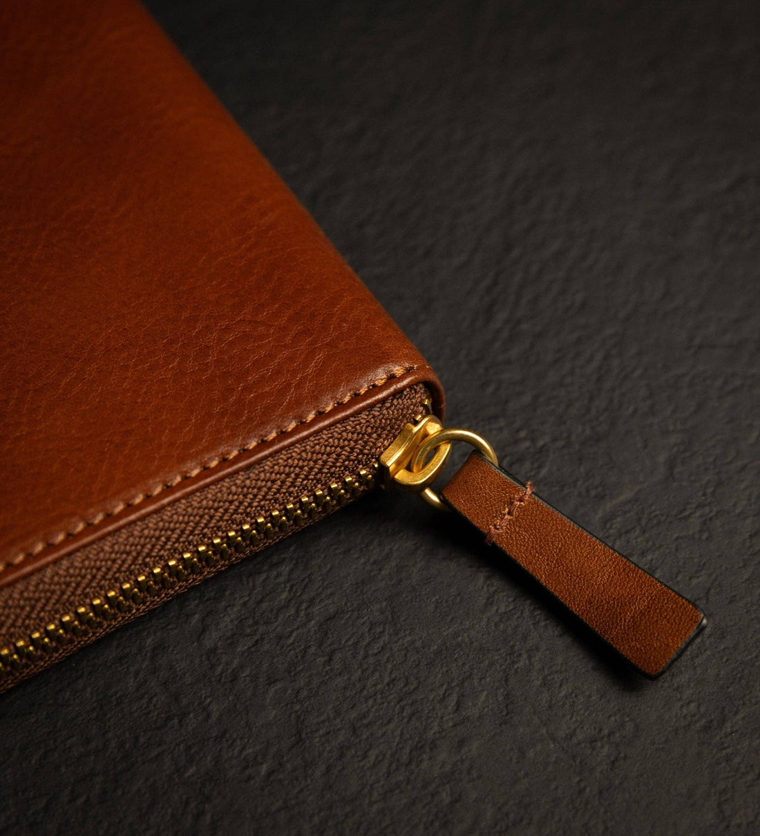 Excellent Women – Continental-Geldbörse aus Vachetta-Leder