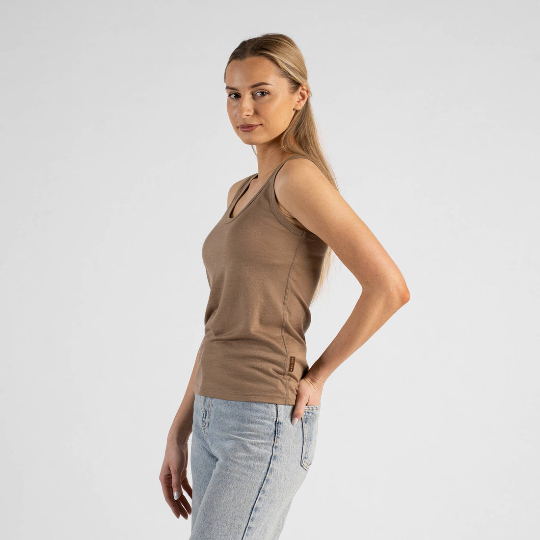 Damen-Tank-Top aus 100 % Merinowolle
