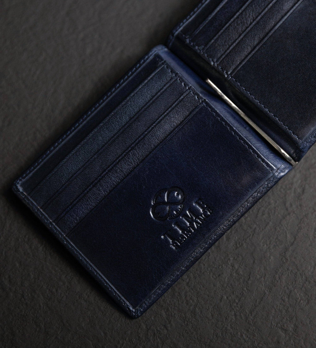 Leder-Geldklammer-Portemonnaie - The Outsider