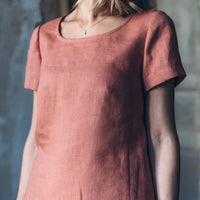 Klassischer Leinentop "Elin"