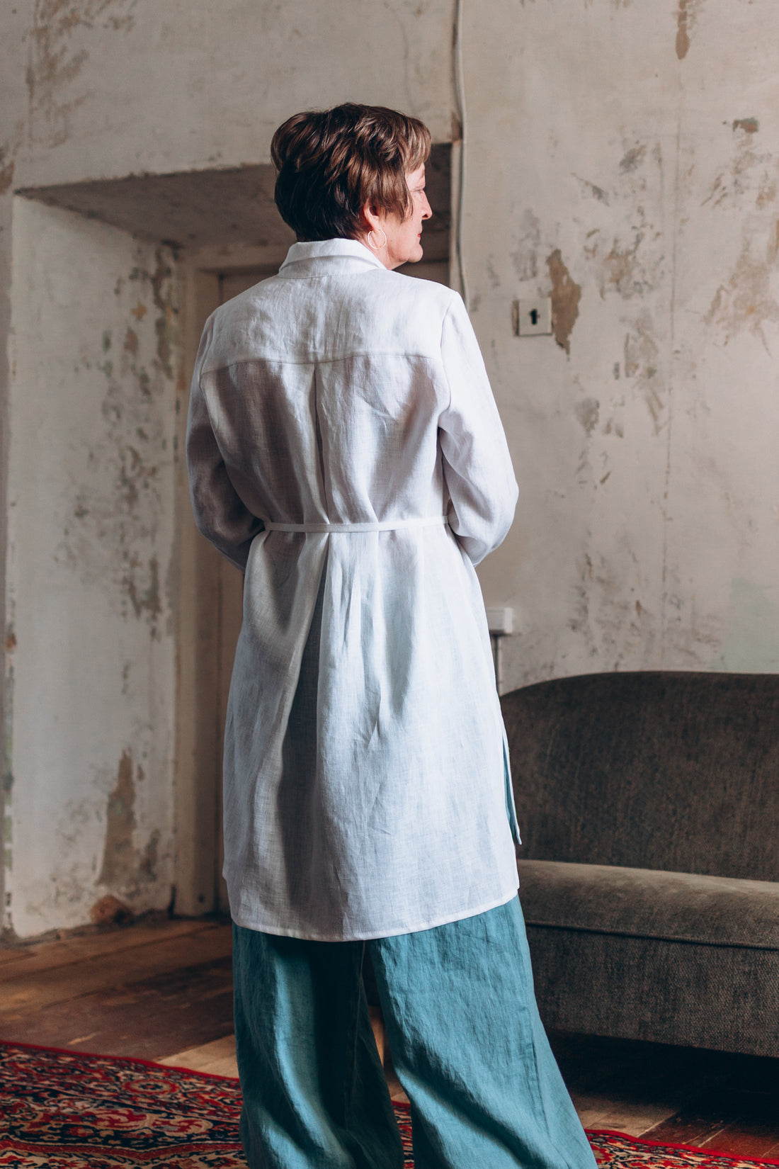 Leinen-Hemdkleid "Gaida"