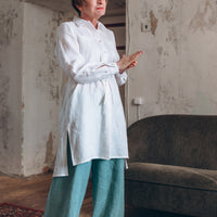 Leinenhose mit weiter Silhouette "Laima"