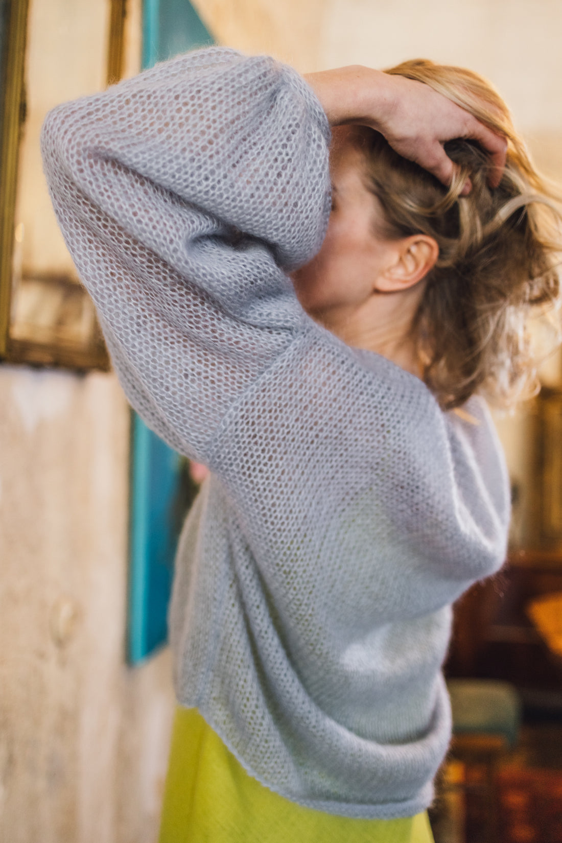 Mohair Pullover mit Seide – Leichter Luxus-Strick