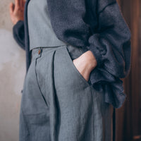 Kurze Weste mit breitem Ärmel