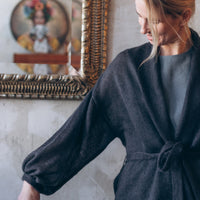 Kurze Weste mit breitem Ärmel