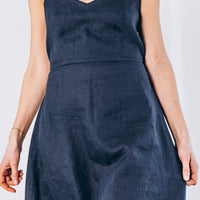 Sommerlicher Kleid aus Leinen "Liga"