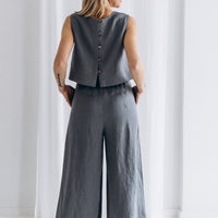 Weite Leinenhose "Elisa"