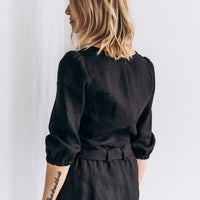 Klassische Hose mit Gürtel "Nora"