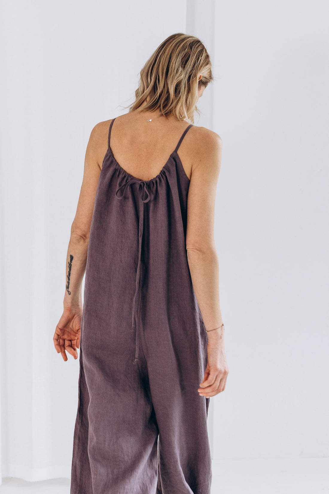 Overall aus leichten Leinen "Paula"