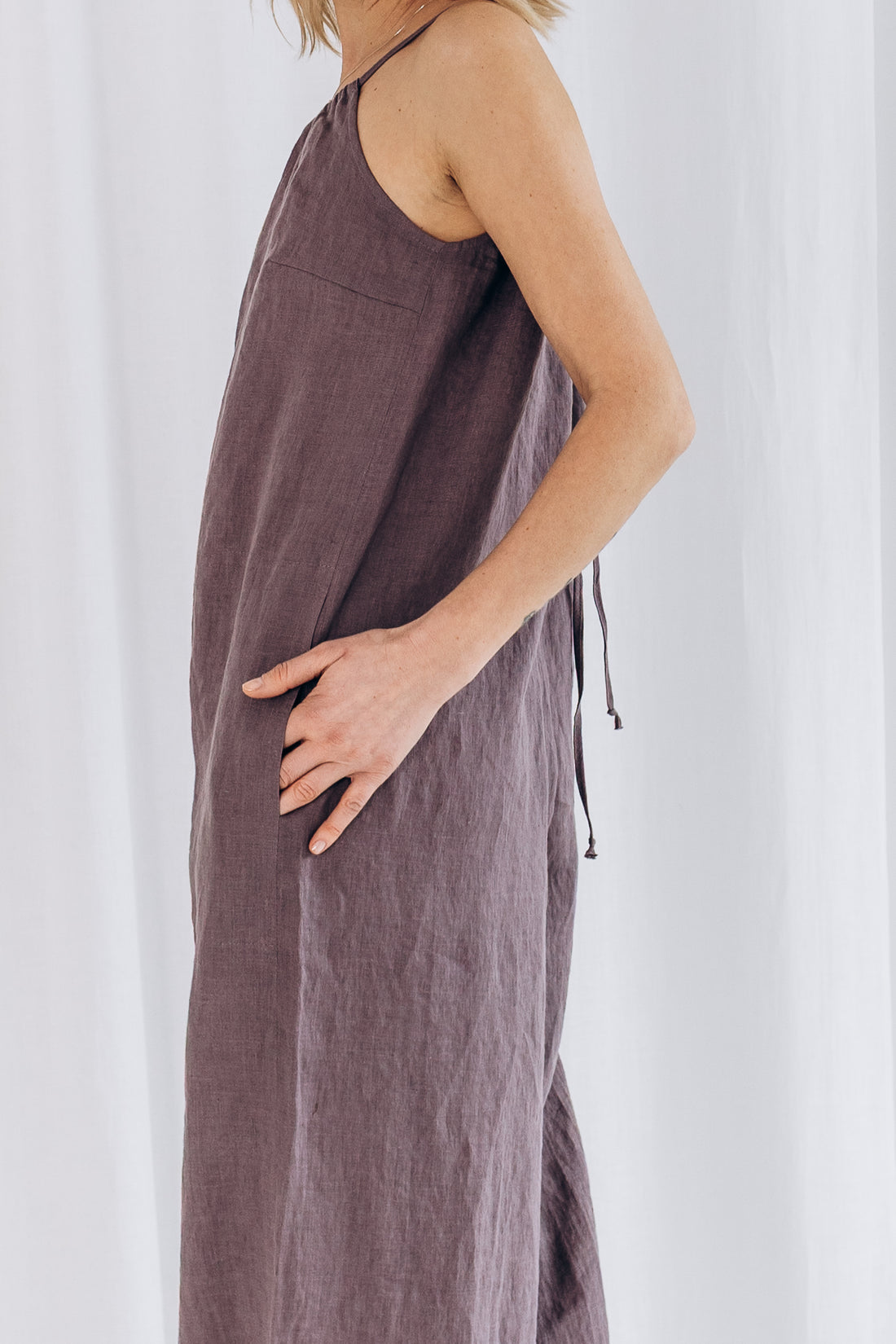 Overall aus leichten Leinen "Paula"