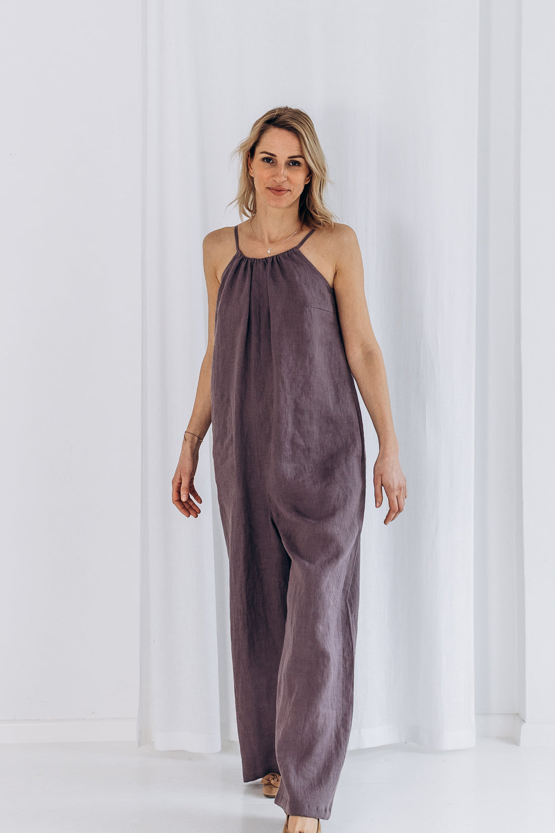 Overall aus leichten Leinen "Paula"