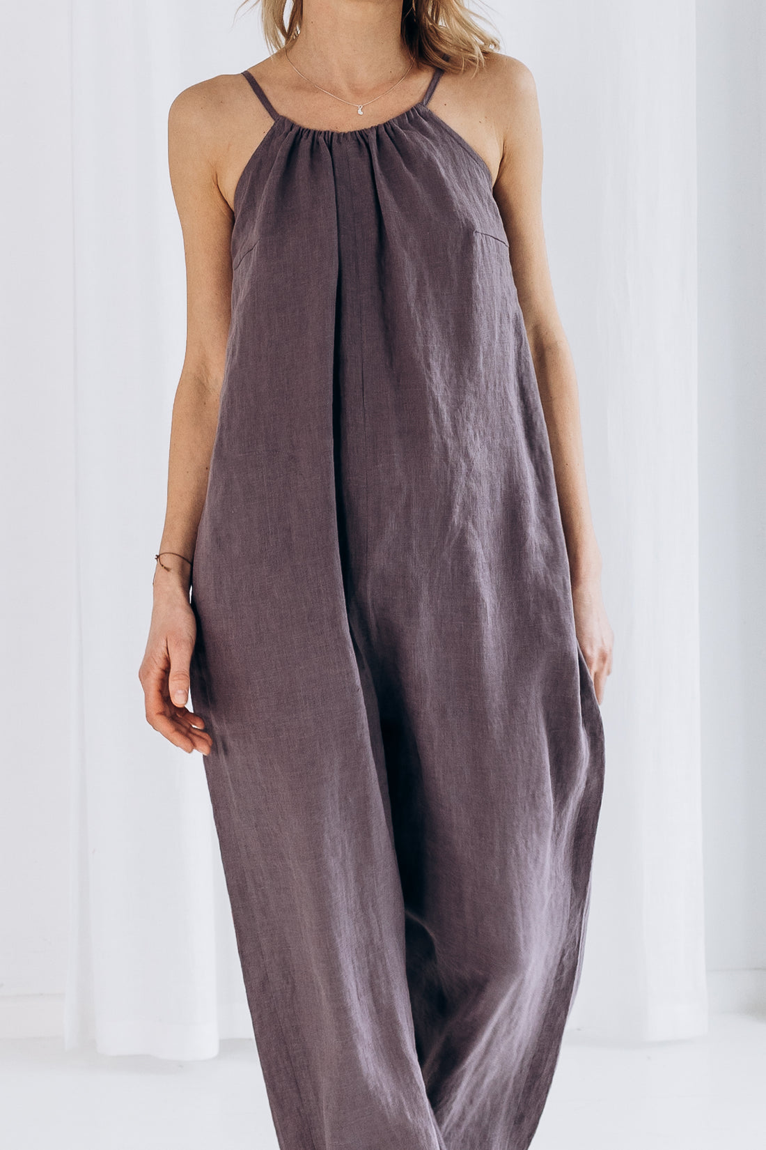 Overall aus leichten Leinen "Paula"