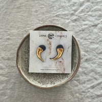 Handgefertigte Ohrringe aus Porzellan