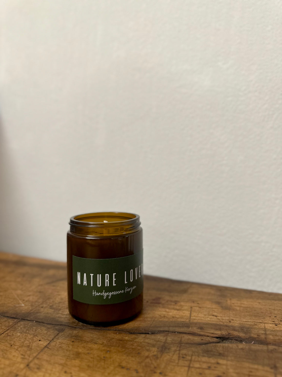 Kerze im Glas "Herbstwald"