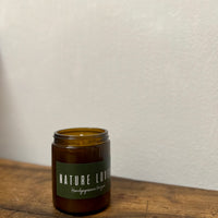 Kerze im Glas "Herbstwald"