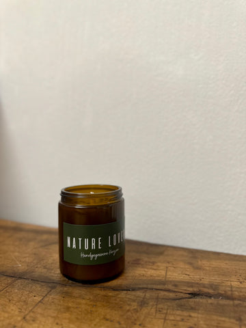 Kerze im Glas "Herbstwald"