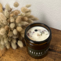 Kerze im Glas "Herbstwald"